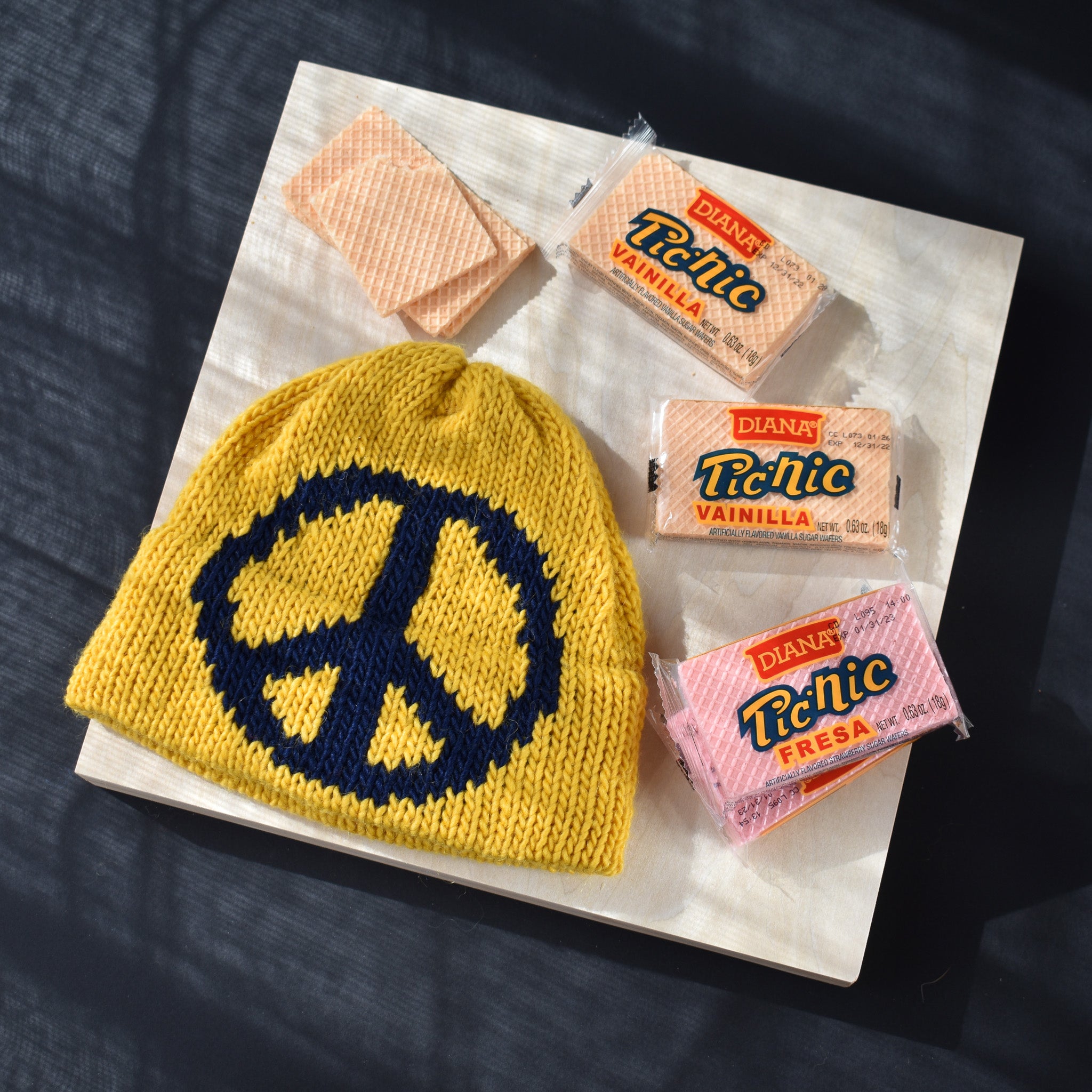 Diana Picnic Wafer Peace Beanie