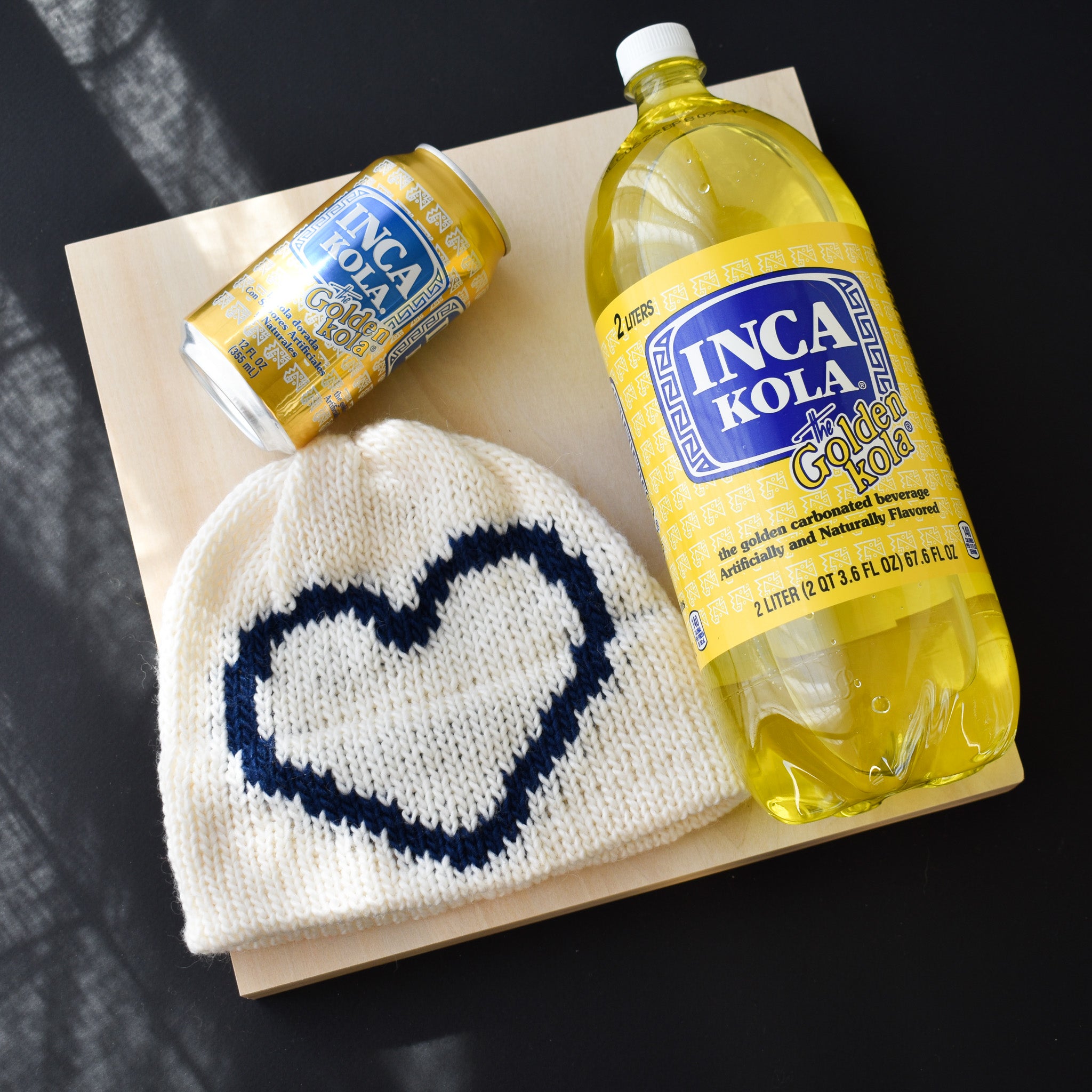 Inca Cola, The Golden Cola Love Beanie