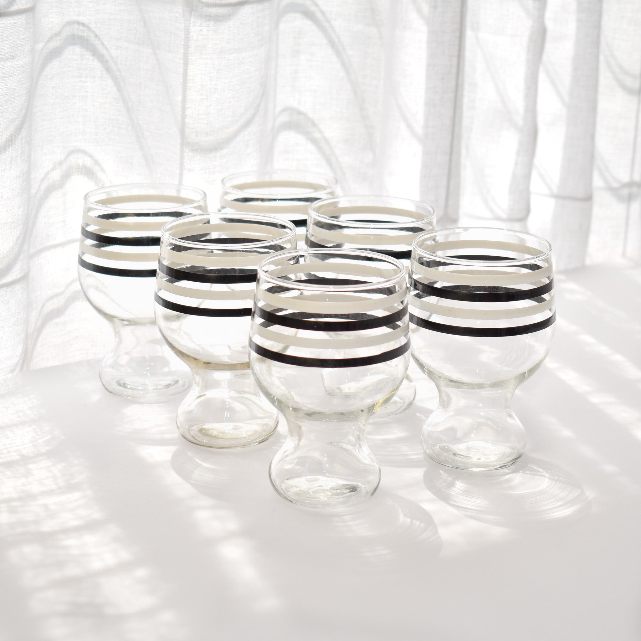 B+W Striped Glasses