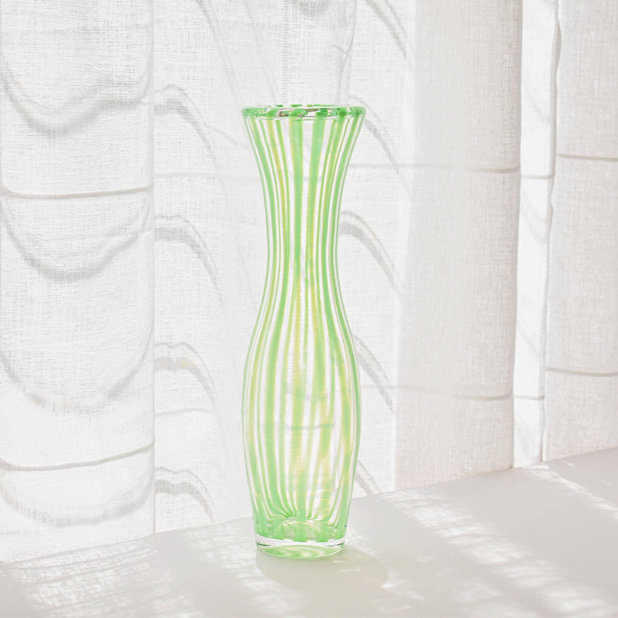 Candy Striped Vase